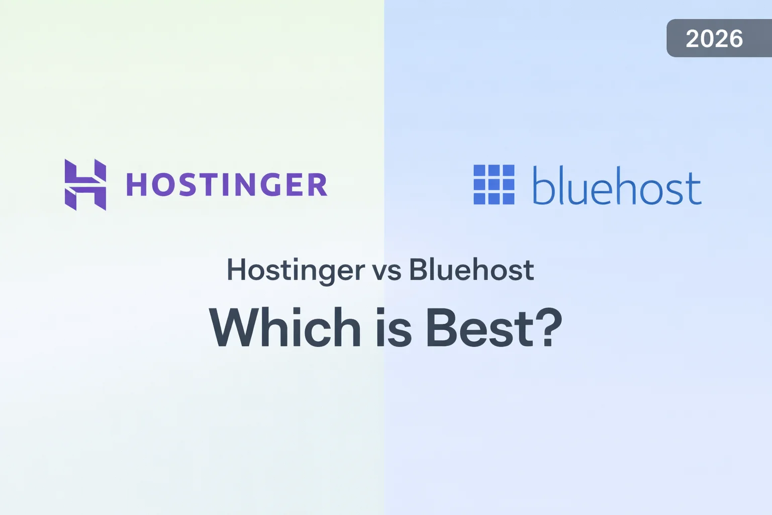 You are currently viewing Hostinger vs BlueHost for WordPress: Which is Better in 2026?