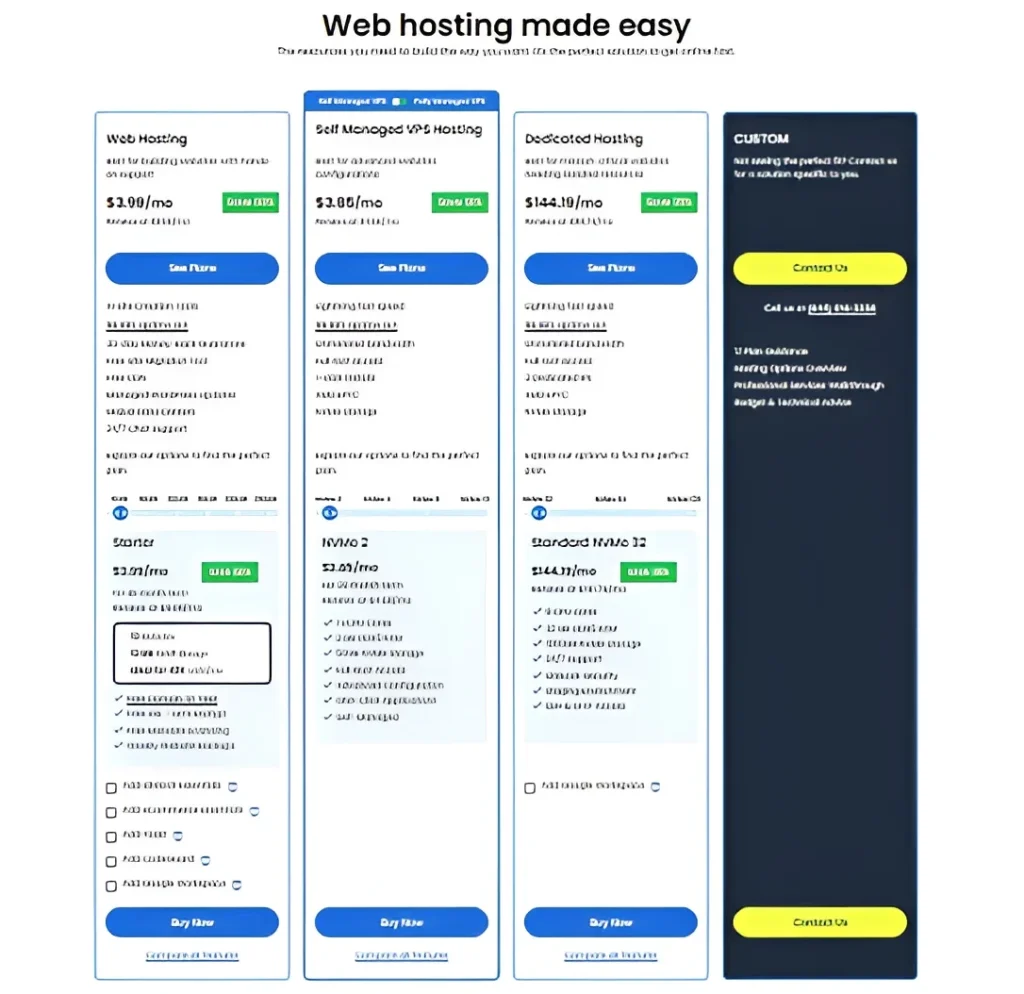 Hostinger vs Bluehost Pricing